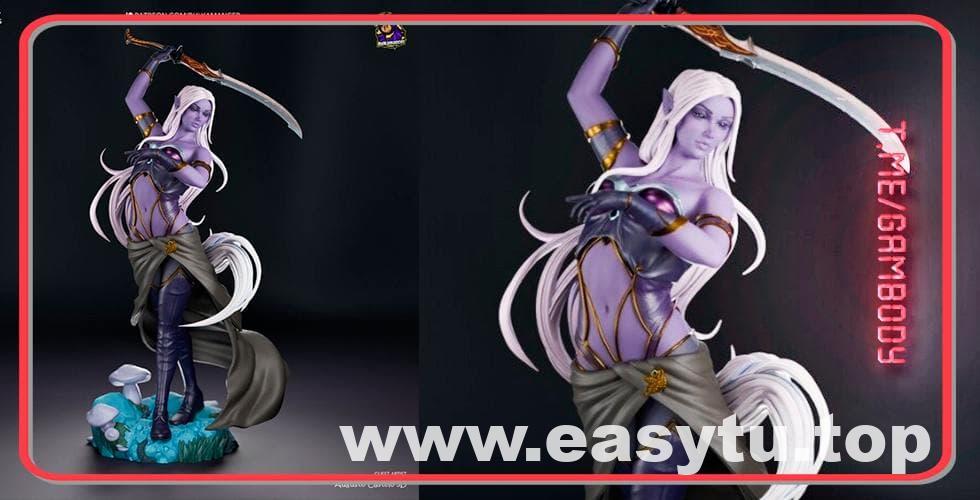 伊莉丝翠eilistraee黑暗精灵