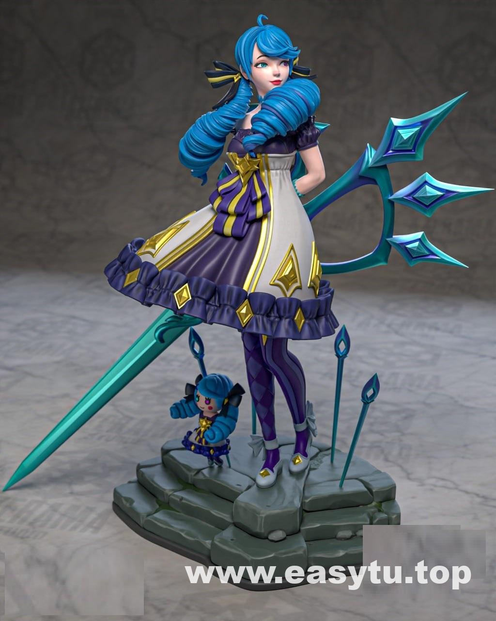 英雄联盟灵罗娃娃格温