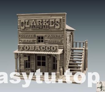 中世纪建筑房子