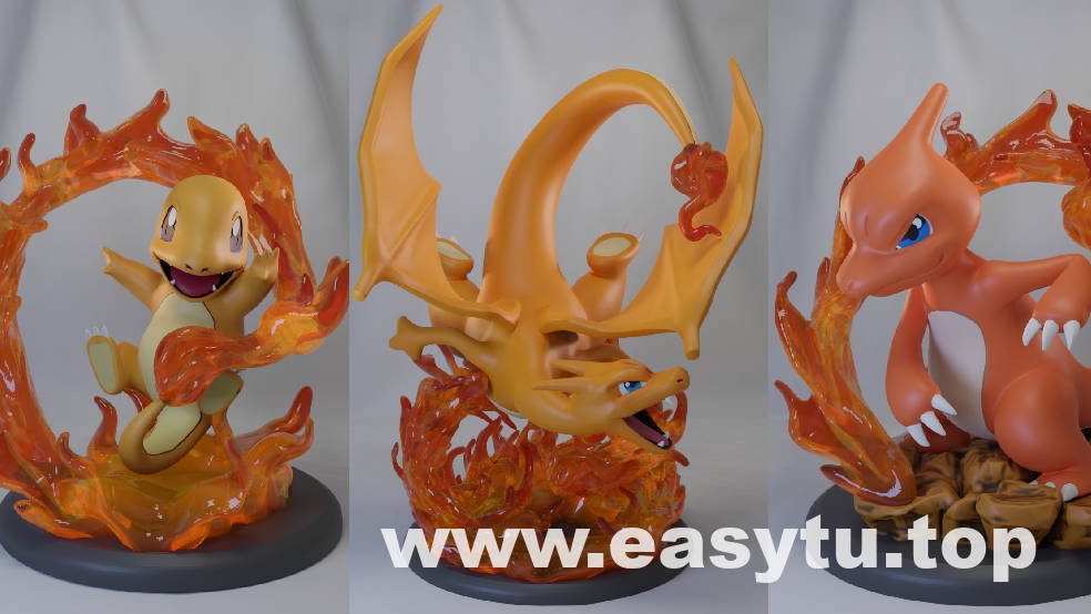 小火龙火恐龙喷火龙进化组