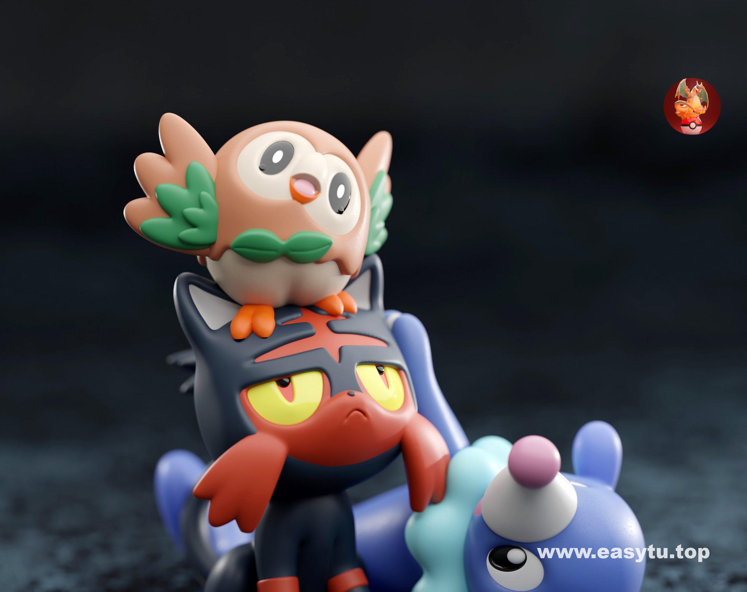 火斑猫球球海狮木木枭