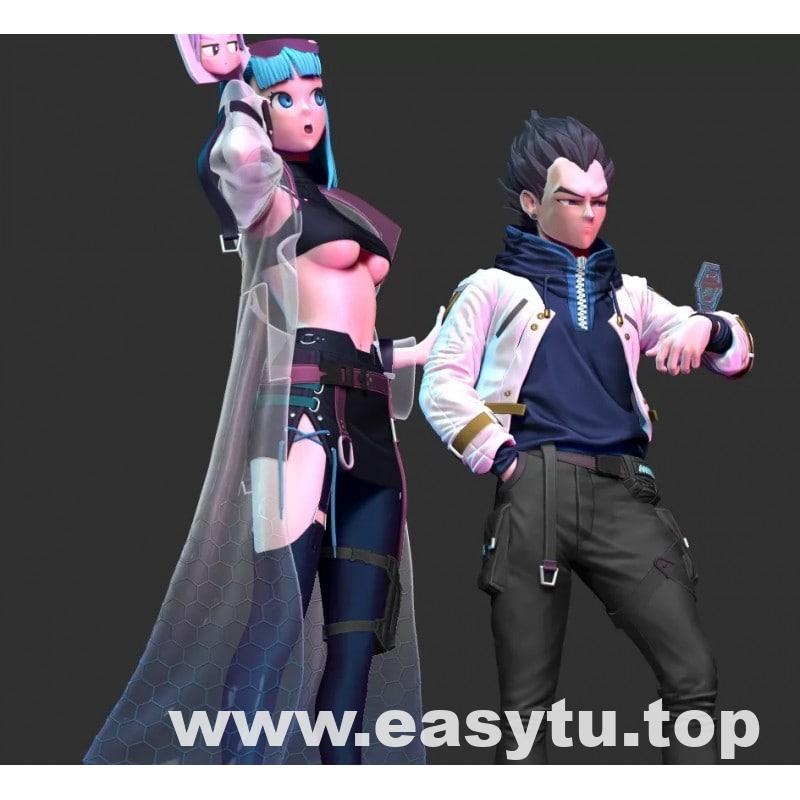 贝吉塔与布尔玛