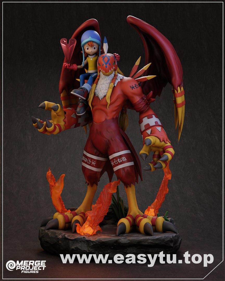 武之内素娜和迦楼罗兽