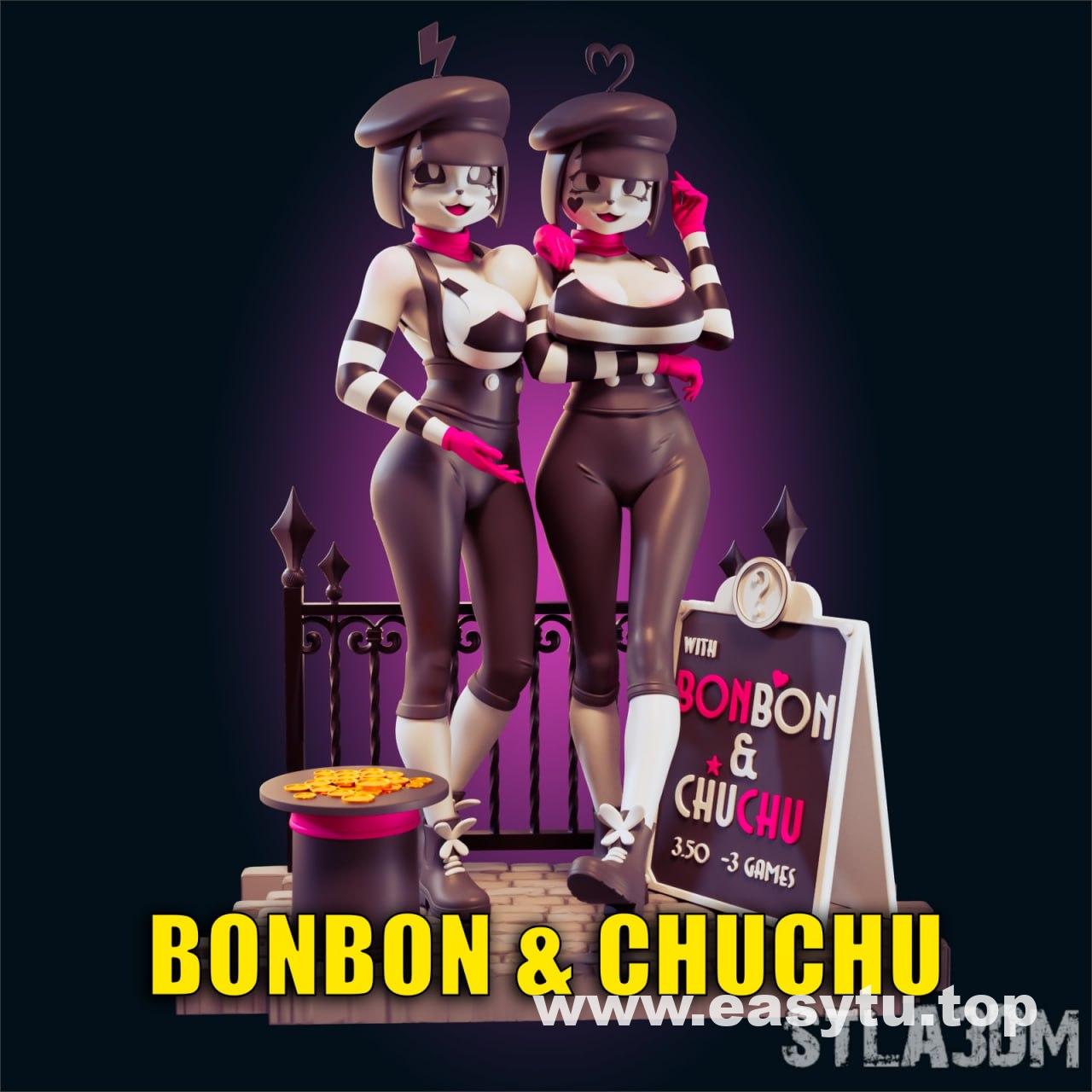 游乐园默剧双子同体版