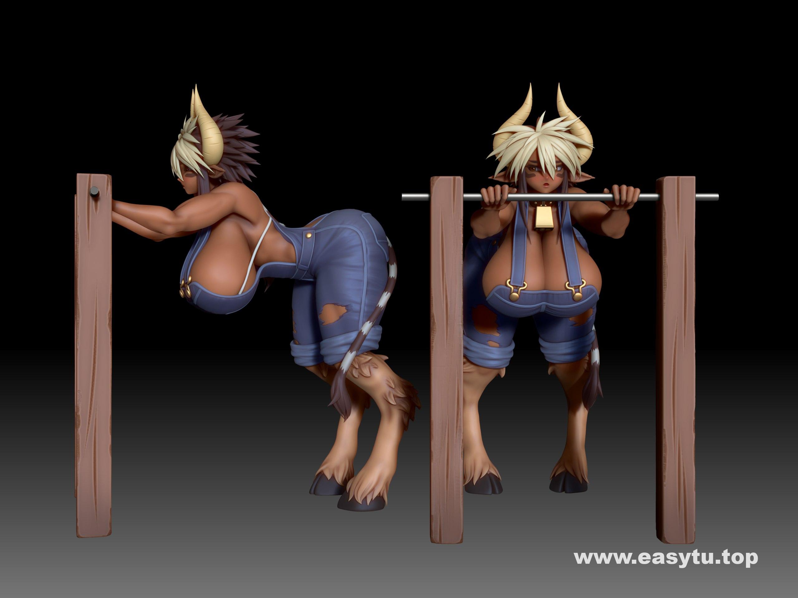 奶牛少女同体版