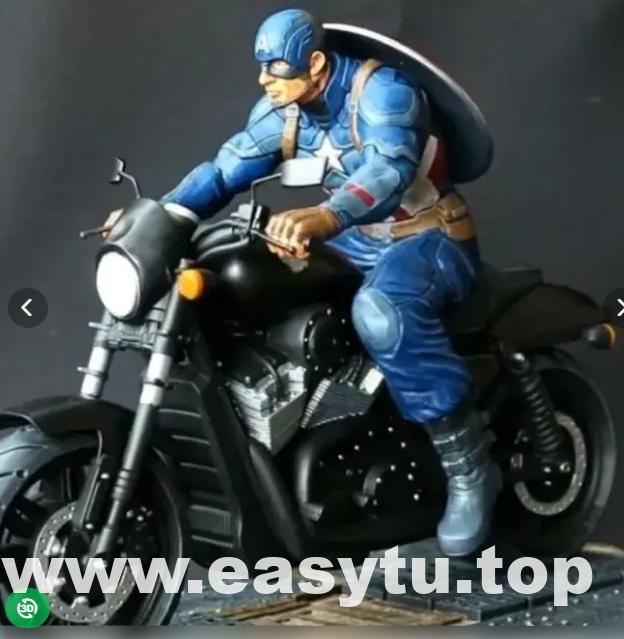 骑摩托的美国队长