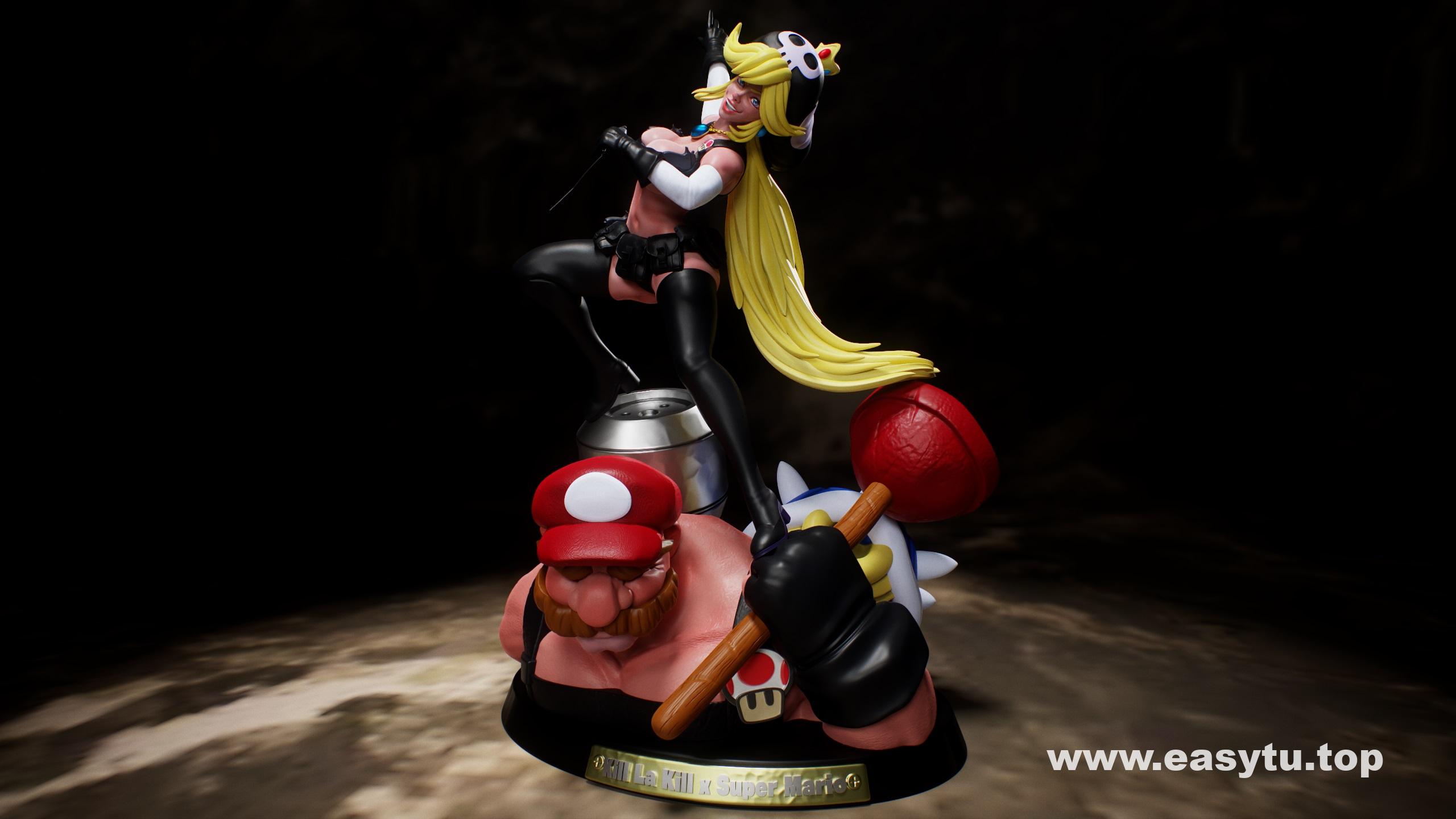 玛里奥和碧姬公主