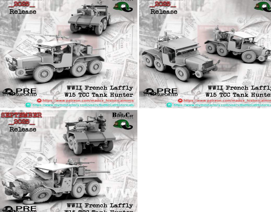 战棋-坦克歼击车以及操作车辆的士兵