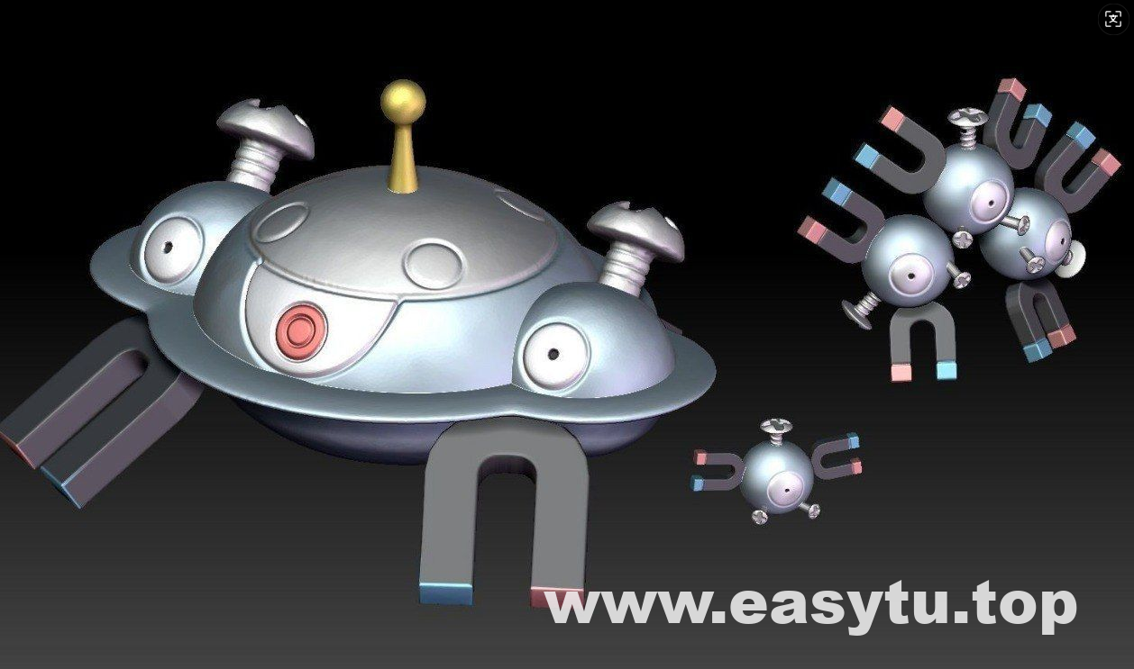 小磁怪、三合一磁怪、自爆磁怪